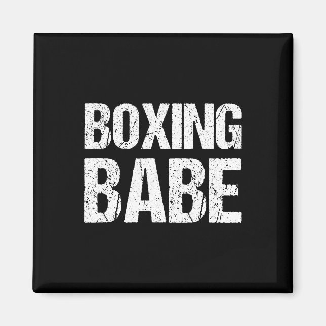 Imán Camiseta de Kickboxing Boxeo Bybe  (Frente)