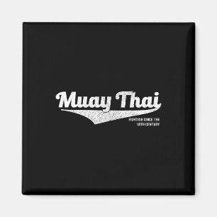 Imán Camiseta de Kickboxing de Muay Thai Distressed, Mm