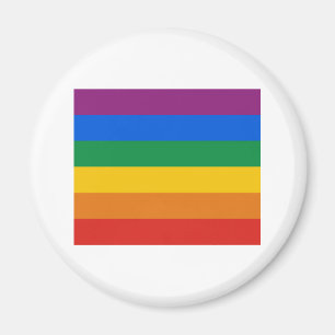 Imán Camiseta de la bandera del orgullo gay