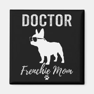 Imán Camiseta de mamá doctora francesa divertida para a