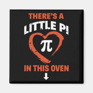 Imán Camiseta de matemáticas del día de Pi para anuncio