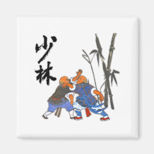 Imán Camiseta de monjes Shaolin