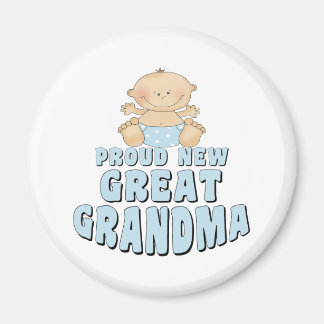 Imán Camiseta de orgullosa nueva bisabuela