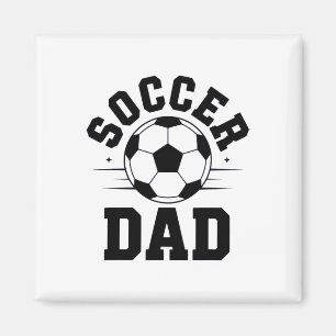 Imán Camiseta de Papá de Fútbol para Padres Orgullosos 