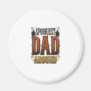Imán Camiseta de Papá de Halloween Padre Espeluznante G