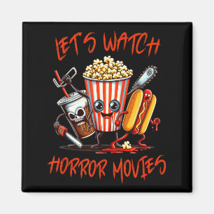 Imán Camiseta de Películas de Terror Divertidas para Ho