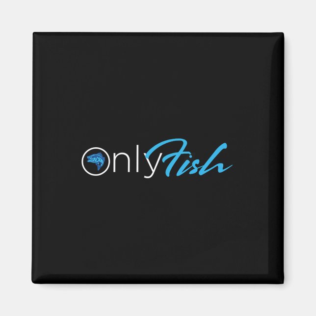 Imán Camiseta de pesca Onlyfish  (Frente)