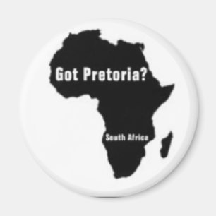 Imán Camiseta de Pretoria Suráfrica y etc