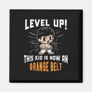 Imán Camiseta de regalo de uniforme de karate para niño