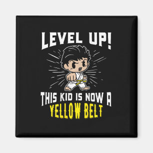 Imán Camiseta de regalo de uniforme de karate para niño