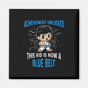 Imán Camiseta de regalo para niños de karate cinturón a