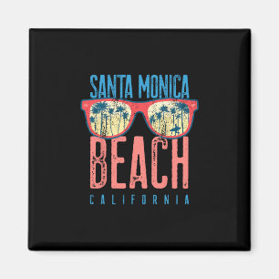 Imán Camiseta de Santa Mónica Playa California Vacacion