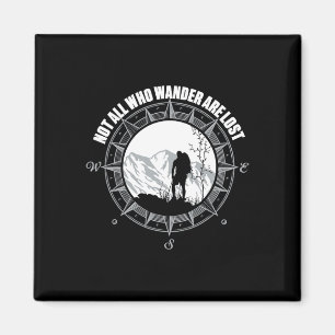 Imán Camiseta de senderismo Not All Those Who Wander Ar