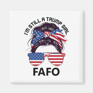 Imán Camiseta De Trump Fafo Us Flag, Juega Conmigo Y De