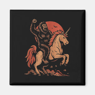 Imán Camiseta de unicornio adulto para hombres Unicorni