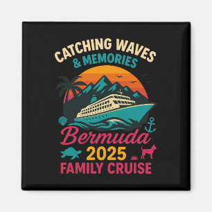 Imán Camiseta de vacaciones de crucero familiar por Ber