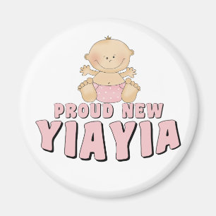 Imán Camiseta de Yia Yia, ORGULLOSA
