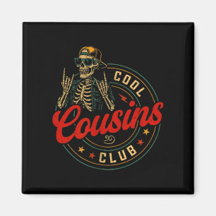 Imán Camiseta del Club de Primos Divertidos y Geniales