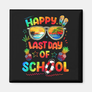 Imán Camiseta del último día de escuela Maestros Fin de