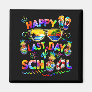Imán Camiseta del último día de escuela Maestros Fin de