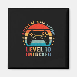Imán Camiseta desbloqueada nivel 10 divertida para juga