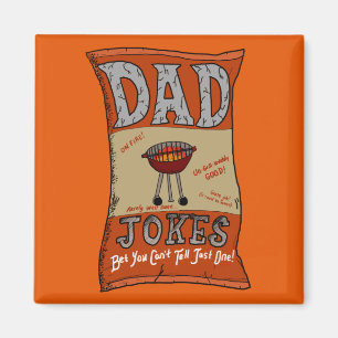 Imán Camiseta divertida de bromas de papá para el Día d
