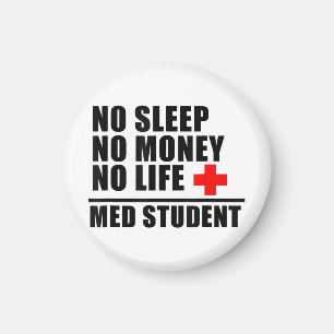 Imán Camiseta Divertida de Facultad de MedicinaConfía e