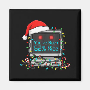 Imán Camiseta divertida de Navidad para geeks de tecnol