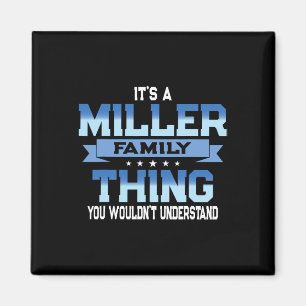 Imán Camiseta divertida para la reunión de la familia M