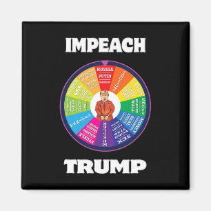 Imán Camiseta Divertida Política Anti Trump Impugnar a 