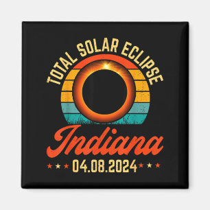 Imán Camiseta Eclipse Solar Indiana Total Solar