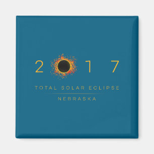 Imán Camiseta Eclipse Solar Total Nebraska 2017