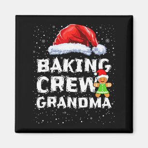 Imán Camiseta Equipo de Horneado de Galletas Abuela Nav