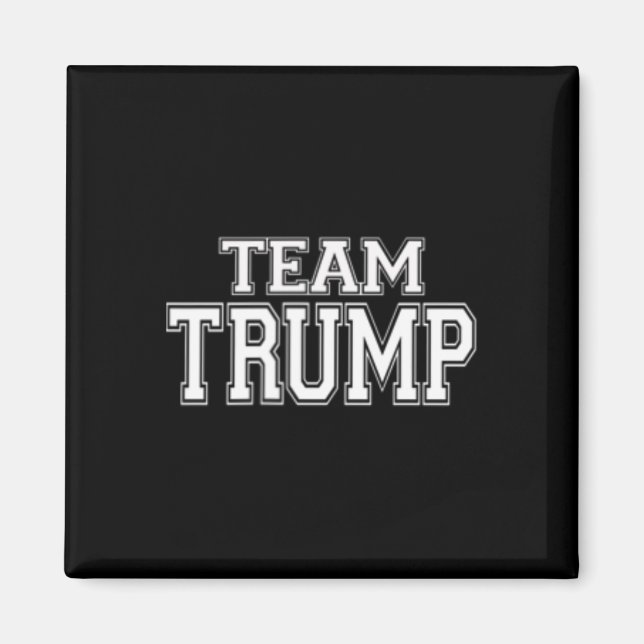 Imán Camiseta estilo jersey de Trump con Trump 47 en la (Frente)