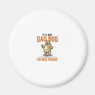 Imán Camiseta Funny Dad Bod Father Figure Bear Beer_1