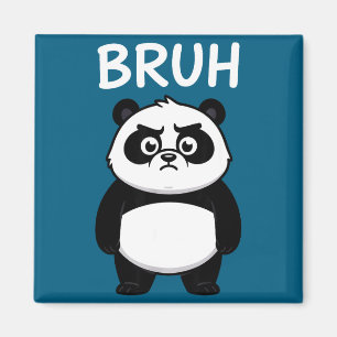 Imán Camiseta genial de panda Bruh divertido oso de dib