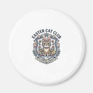 Imán Camiseta gráfica de gato de Pascua - Easter Cat Cl