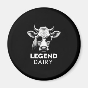 Imán Camiseta gráfica divertida leyenda láctea granjero