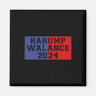 Imán Camiseta Harump Walance 2024 Harris Trump Wheimer 