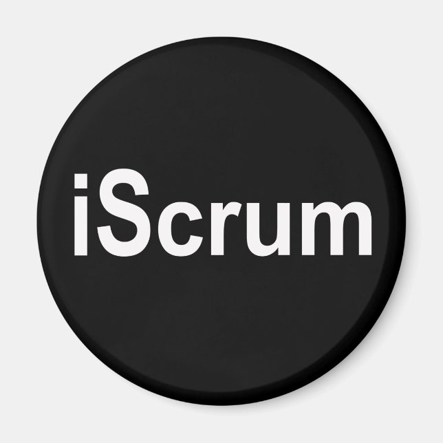 Imán Camiseta iScrum Rugby Scrum (Frente)