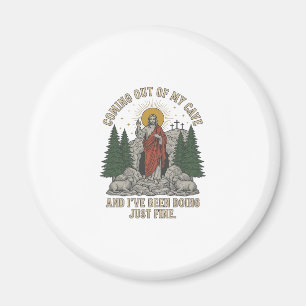 Imán Camiseta Lírica Resurrección Salir de Mi Cueva Des