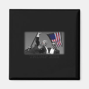 Imán Camiseta Patriótica EE. UU. Intento Fallido Donald