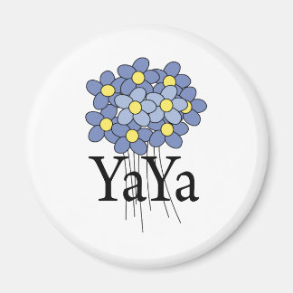 Imán Camiseta Pretty Blue Flower YaYa
