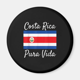 Imán ¡Camiseta Pura Vida! Hermosa F Nacional