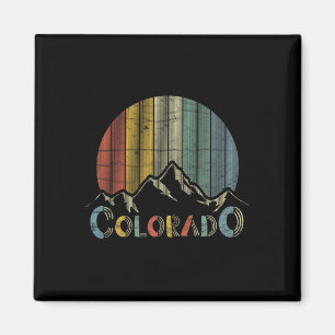 Imán Camiseta Retro de Colorado Rocky Mountains para Es
