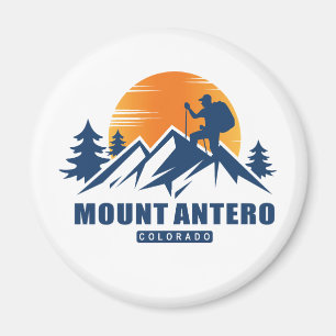 Imán Camiseta Retro Mount Antero Hike Sunset