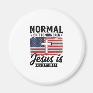 Imán Camiseta Revelación De Jesús No Vuelve Lo Normal_1