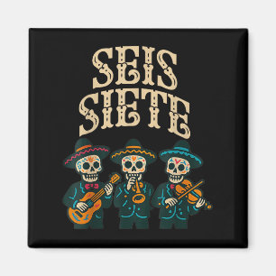 Imán Camiseta Seis Siete Divertida 67 Meme Mexicano Los