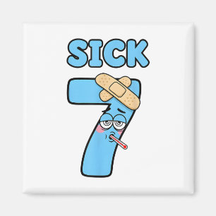 Imán Camiseta Sick Seven Meme 67 Seis Siete Juego de Pa