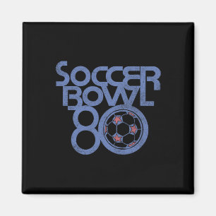 Imán Camiseta Soccer Bowl 80 Vintage Deportes Nasl 80s